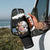 Mental Health Tumbler With Handle Good Energy Is Contagious Skull Flowers TS09 Print Your Wear