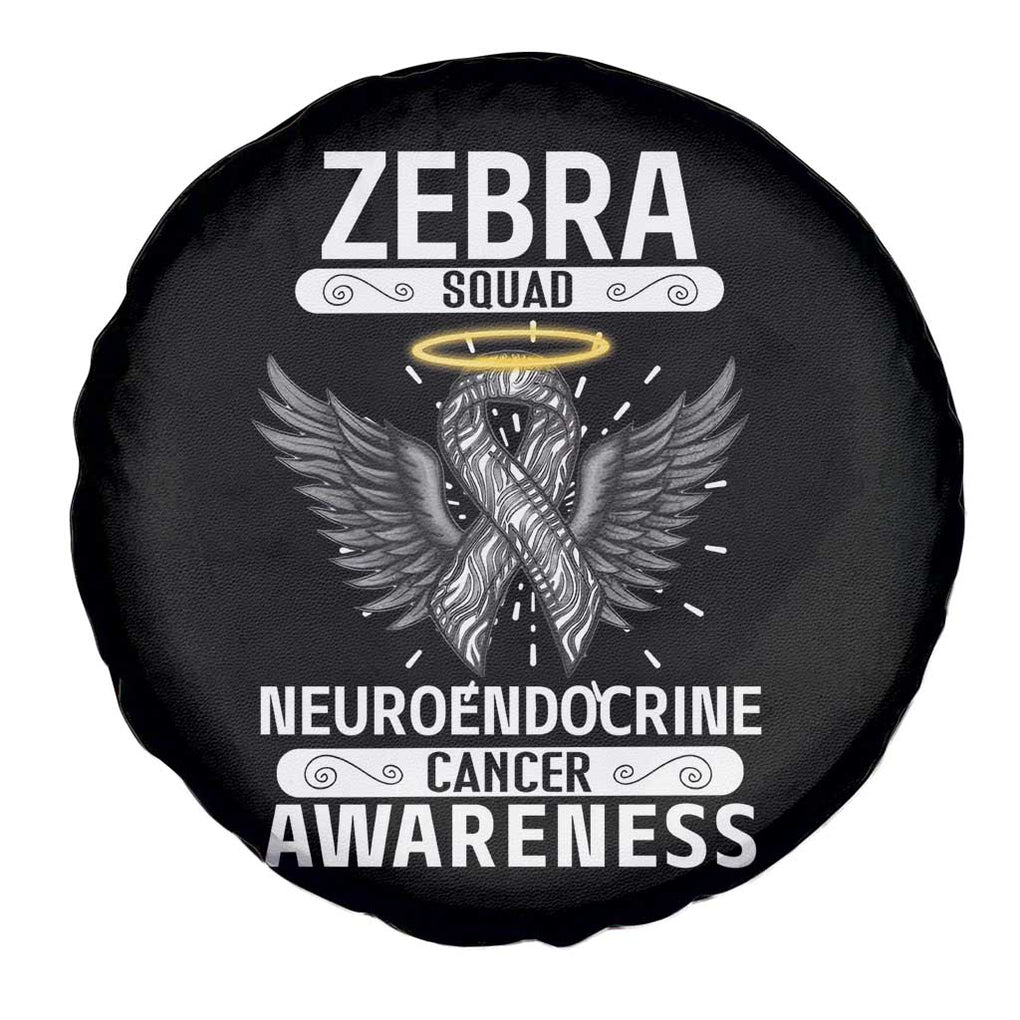 Zebra Squad Neuroendocrine Cancer Awareness Spare Tire Cover TS09 Print Your Wear
