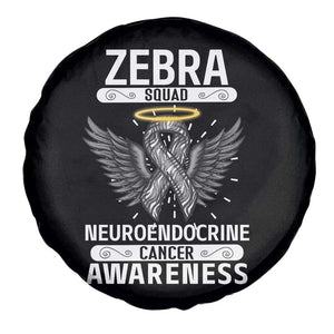 Zebra Squad Neuroendocrine Cancer Awareness Spare Tire Cover TS09 Print Your Wear