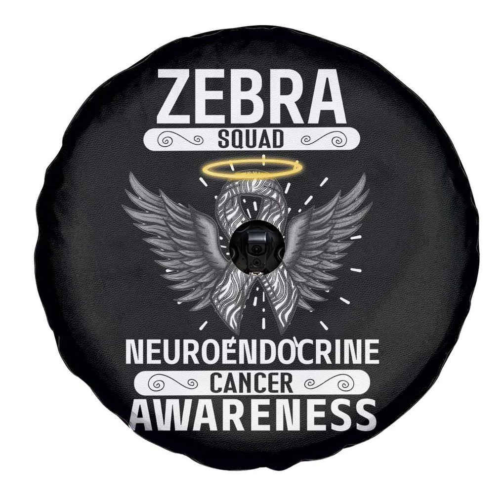 Zebra Squad Neuroendocrine Cancer Awareness Spare Tire Cover TS09 Print Your Wear