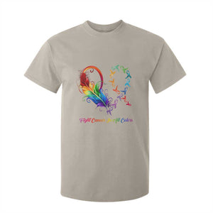 All Cancer T Shirt For Kid Fight Cancer In All Color Fighter Rainbow Ribbon TS09 Sand Print Your Wear