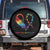 All Cancer Awareness Spare Tire Cover Fight Cancer In All Color Fighter Rainbow Ribbon TS09 No hole Black Print Your Wear