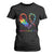 All Cancer T Shirt For Women Fight Cancer In All Color Fighter Rainbow Ribbon TS09 Black Print Your Wear