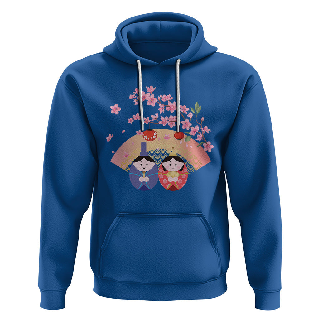 Hina Matsuri Hoodie Japanese Doll Festival Japan Girl's Day TS09 Royal Blue Printyourwear