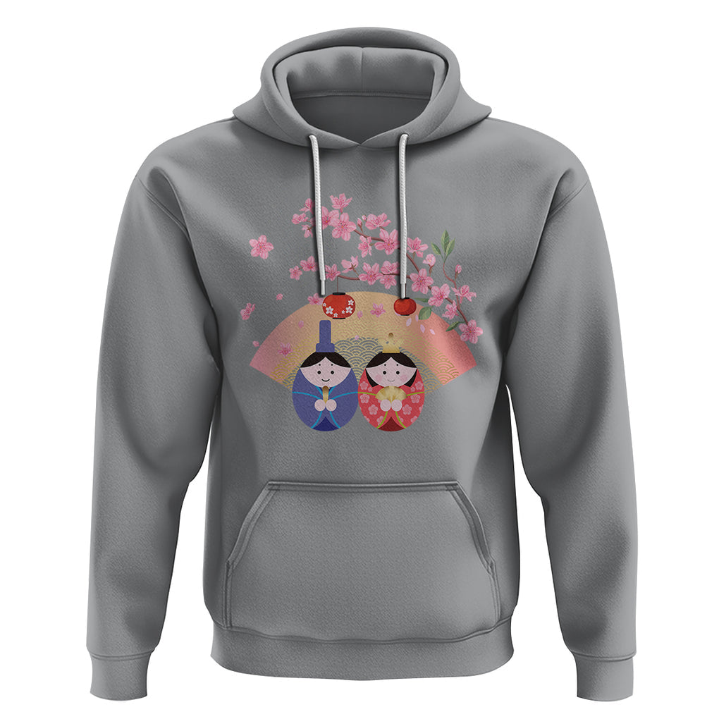Hina Matsuri Hoodie Japanese Doll Festival Japan Girl's Day TS09 Sport Gray Printyourwear