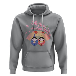 Hina Matsuri Hoodie Japanese Doll Festival Japan Girl's Day TS09 Sport Gray Printyourwear