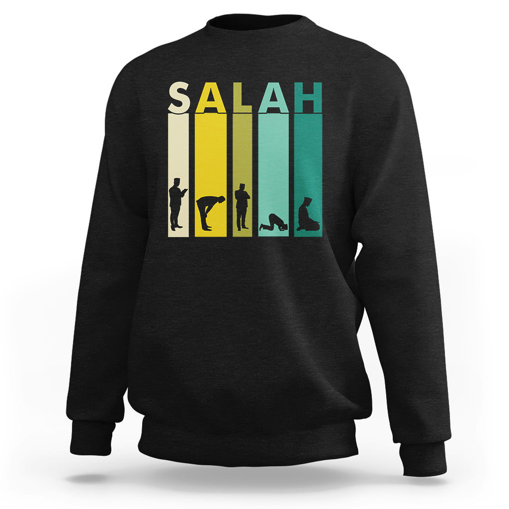 Islam Sweatshirt Salah Prayer Muslim Ramadan Kareem Islamic TS09 Black Printyourwear