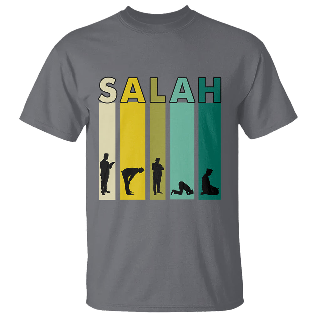 Islam T Shirt Salah Prayer Muslim Ramadan Kareem Islamic TS09 Charcoal Printyourwear