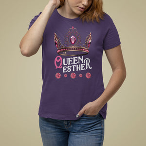 Purim Holiday T Shirt For Women Queen Esther Jewish Israel Feast TS09 Purple Printyourwear