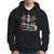 Halloween Gymer Hoodie Make It Happen Skeleton Deadlift Fitness Gym TS09 Black Print Your Wear