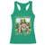 Funny Trump St. Patrick's Day Racerback Tank Top Make America Lucky Again TS09 Irish Green Print Your Wear