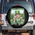 Funny Trump St. Patrick's Day Spare Tire Cover Make America Lucky Again TS09 No hole Black Print Your Wear