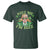 Funny Trump St. Patrick's Day T Shirt Kiss Me I'm Rizz TS09 Dark Forest Green Print Your Wear