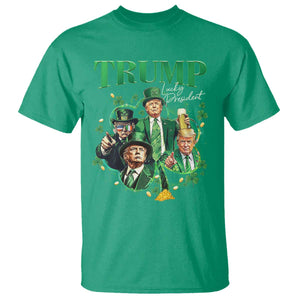 Funny Trump St. Patrick's Day T Shirt Shamrock Lucky President Trump TS09 Irish Green Print Your Wear