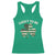 St. Patrick's Day Patriotic America Pride Racerback Tank Top Lucky To Be American TS09 Irish Green Print Your Wear