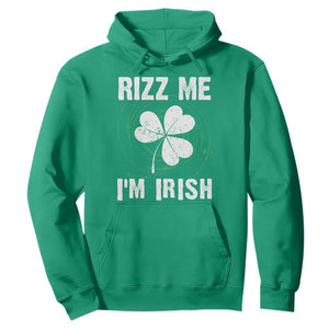 Funny St. Patrick's Day Hoodie Rizz Me I'm Irish TS09 Irish Green Print Your Wear