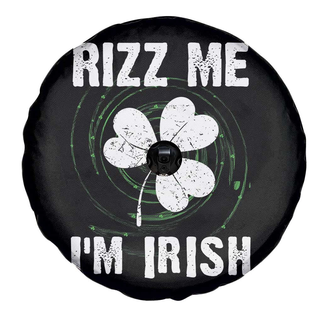 Funny St. Patrick's Day Spare Tire Cover Rizz Me I'm Irish TS09 Print Your Wear