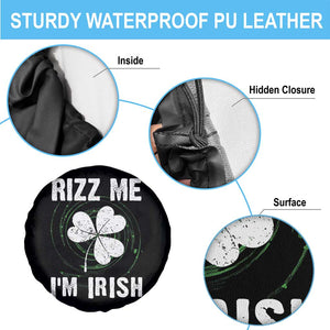 Funny St. Patrick's Day Spare Tire Cover Rizz Me I'm Irish TS09 Print Your Wear