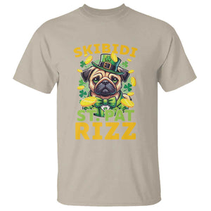 Funny St. Patrick's Day T Shirt Skibidi St. Patrizz Cute Dog Leprechaun TS09 Sand Print Your Wear