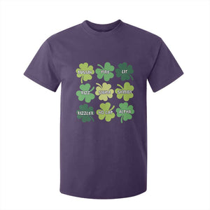 Funny St. Patrick's Day T Shirt For Kid Lit Rizz Sigma Skibidi Rizzler No Cap Alpha TS09 Purple Print Your Wear