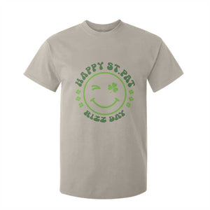 Funny St. Patrick's Day T Shirt For Kid Happy St Pat Rizz Day Lucky Shamrock Face TS09 Sand Print Your Wear