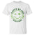 Funny St. Patrick's Day T Shirt Happy St Pat Rizz Day Lucky Shamrock Face TS09 White Print Your Wear