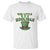 Funny St. Patrick's Day T Shirt Wee Little Hooligan Shamrock Leprechaun Hat TS09 White Print Your Wear