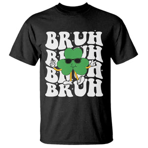 Funny St. Patrick's Day Bruh T Shirt TS09 Black Print Your Wear