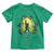 Funny St. Patrick's Day Bigfoot Toddler T Shirt Sasquatch Shamrock Irish TS09 Irish Green Print Your Wear