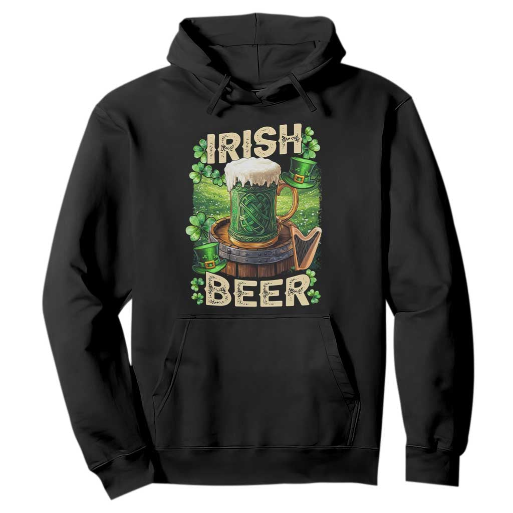 Funny St. Patrick's Day Irish Beer Hoodie TS09 Black Print Your Wear