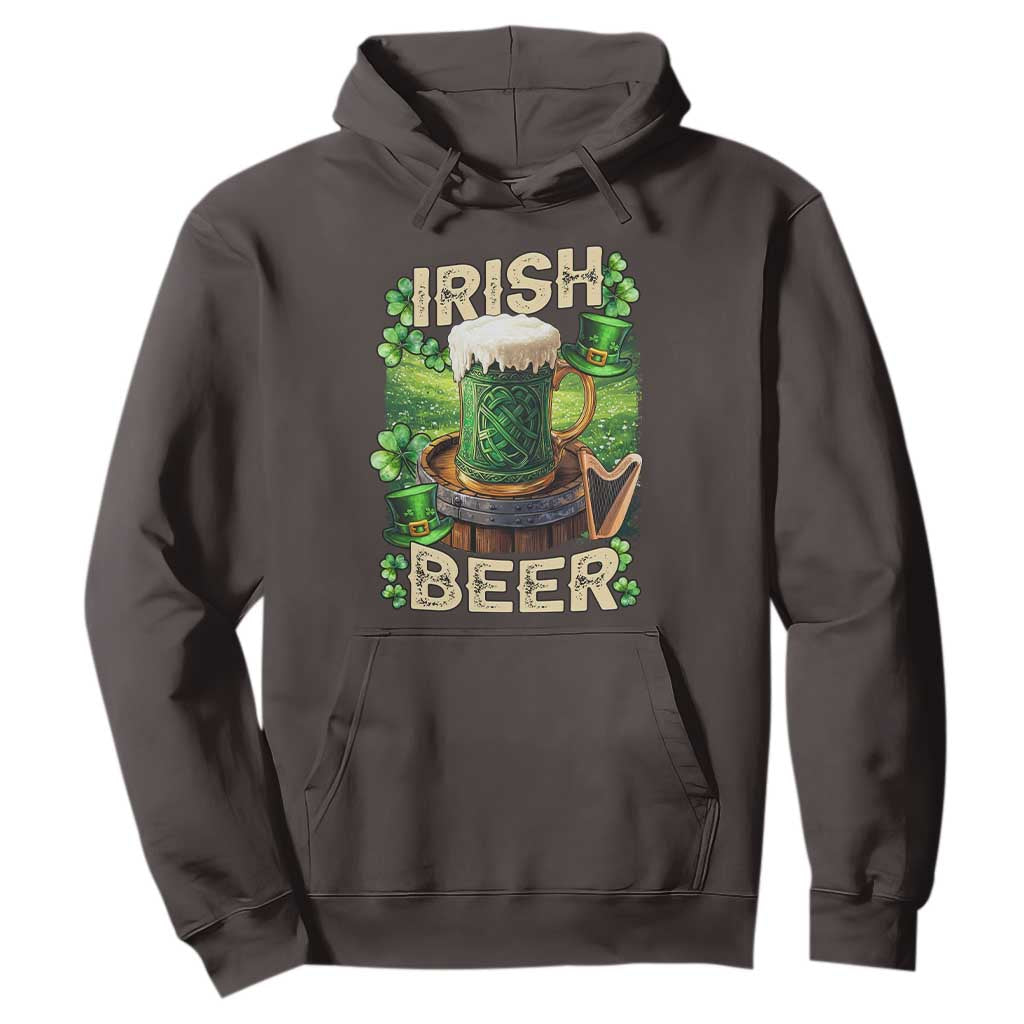 Funny St. Patrick's Day Irish Beer Hoodie TS09 Dark Chocolate Print Your Wear