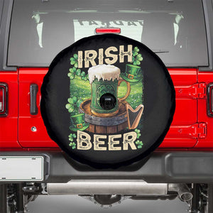 Funny St. Patrick's Day Irish Beer Spare Tire Cover TS09 Black Print Your Wear
