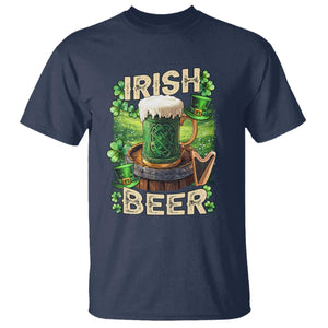Funny St. Patrick's Day Irish Beer T Shirt TS09 Navy Print Your Wear