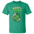Funny St. Patrick's Day Cannabis T Shirt 420% Irish Weed TS09 Irish Green Print Your Wear
