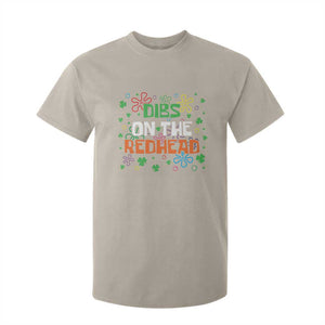 Funny St. Patrick's Day T Shirt For Kid Dibs On The Redhead TS09 Sand Print Your Wear