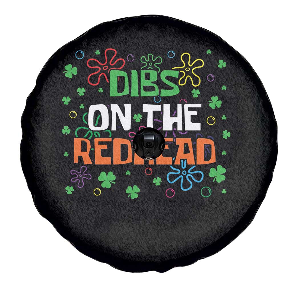 Funny St. Patrick's Day Spare Tire Cover Dibs On The Redhead TS09 Print Your Wear