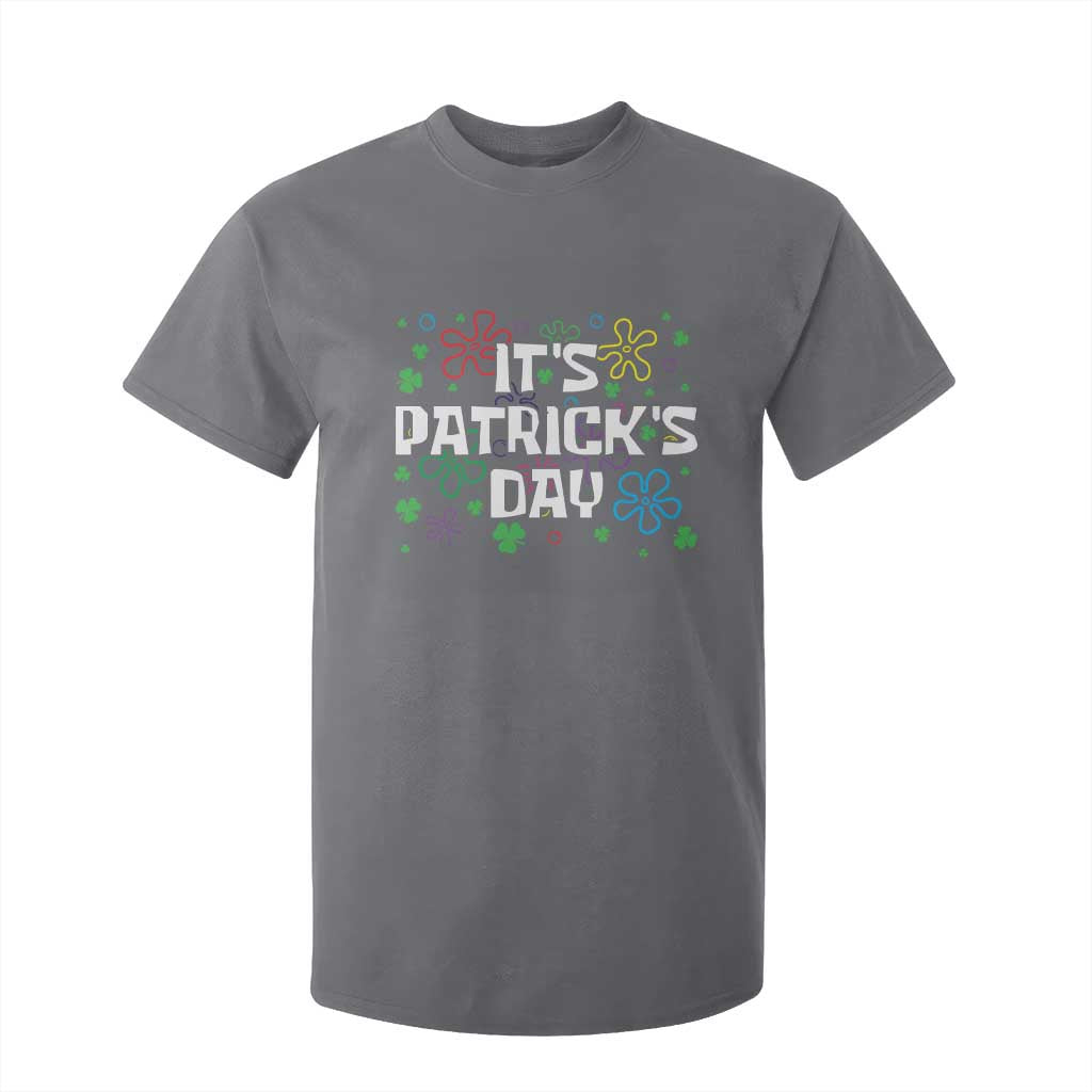 Funny It's St. Patrick's Day T Shirt For Kid TS09 Charcoal Print Your Wear