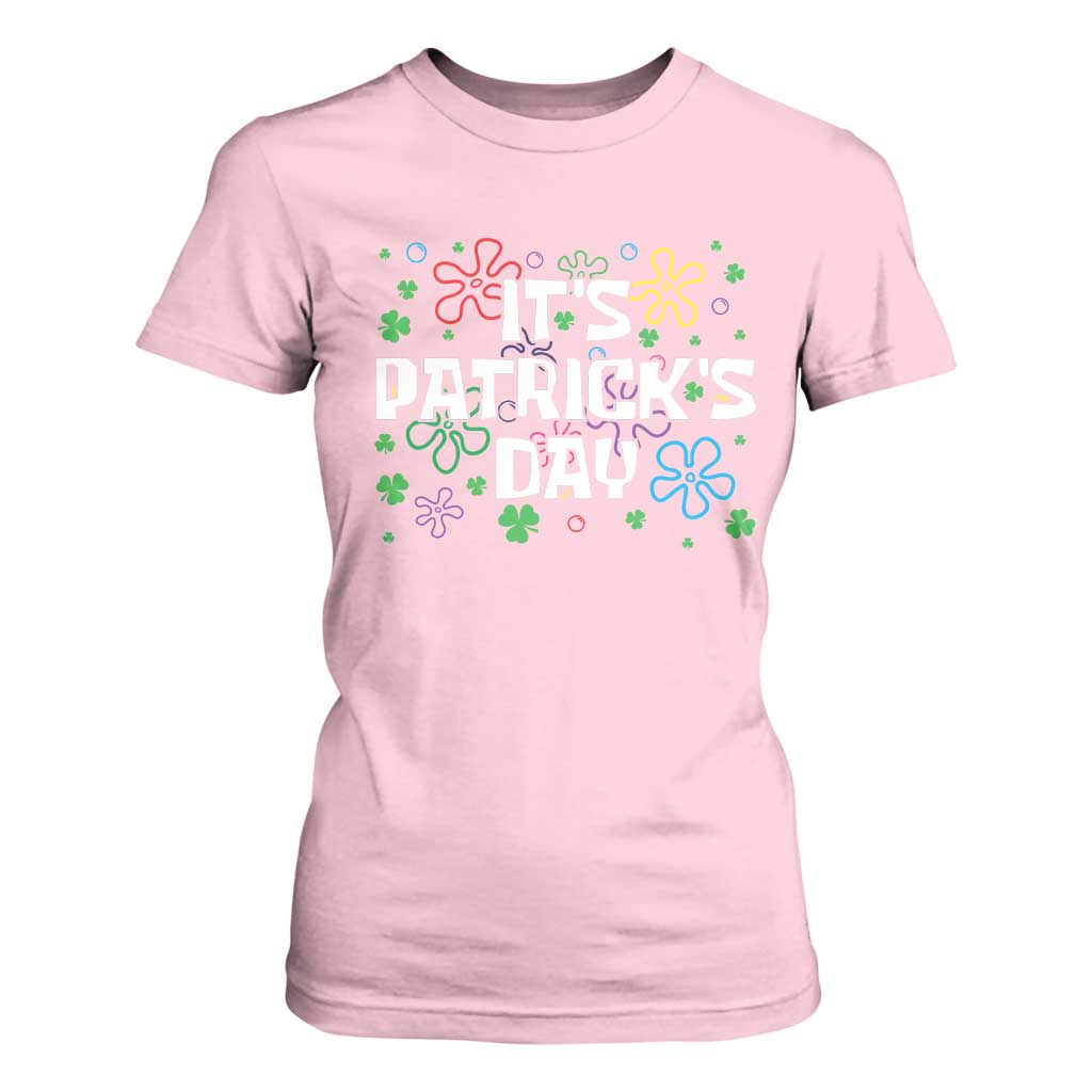 Funny It's St. Patrick's Day T Shirt For Women TS09 Light Pink Print Your Wear