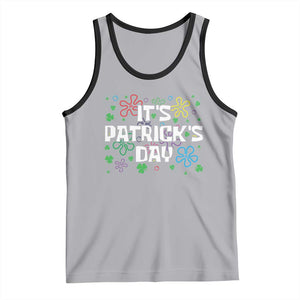Funny It's St. Patrick's Day Tank Top TS09 Athletic Heather Black Print Your Wear