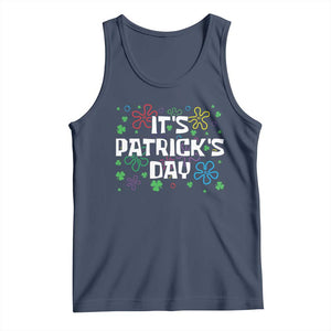 Funny It's St. Patrick's Day Tank Top TS09 Navy Print Your Wear