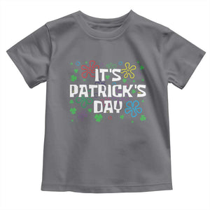 Funny It's St. Patrick's Day Toddler T Shirt TS09 Charcoal Print Your Wear
