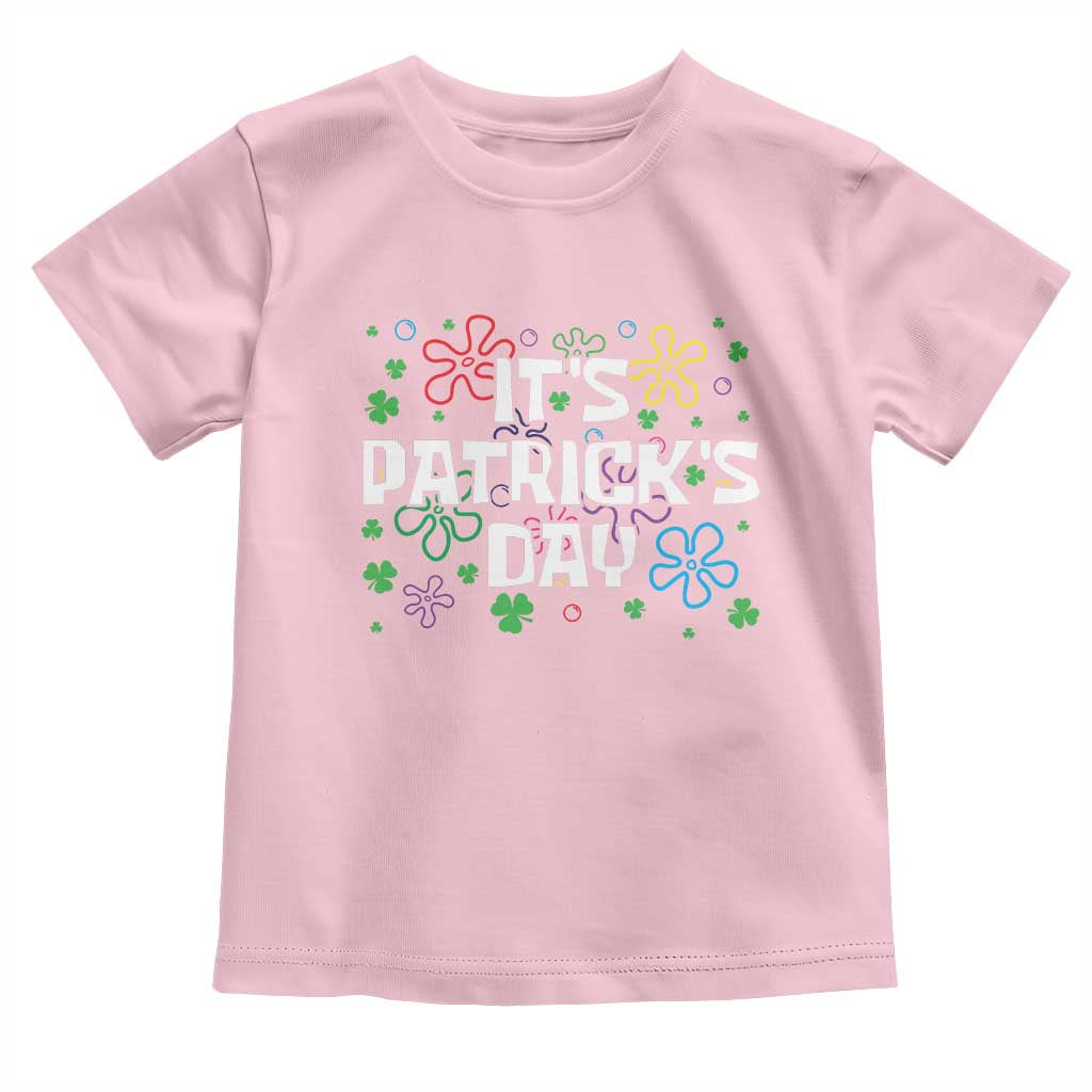 Funny It's St. Patrick's Day Toddler T Shirt TS09 Light Pink Print Your Wear
