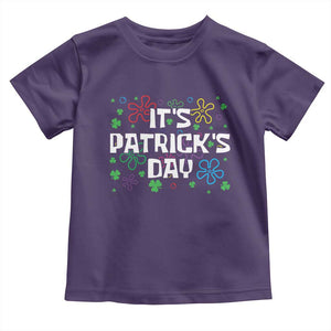 Funny It's St. Patrick's Day Toddler T Shirt TS09 Purple Print Your Wear