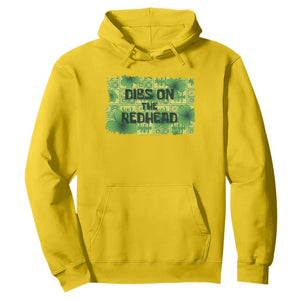 Funny St. Patrick's Day Dibs On The Redhead Hoodie TS09 Daisy Print Your Wear