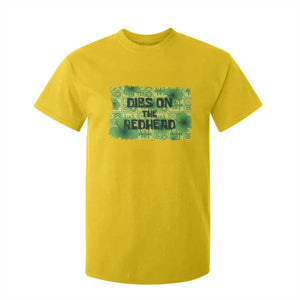 Funny St. Patrick's Day Dibs On The Redhead T Shirt For Kid TS09 Daisy Print Your Wear
