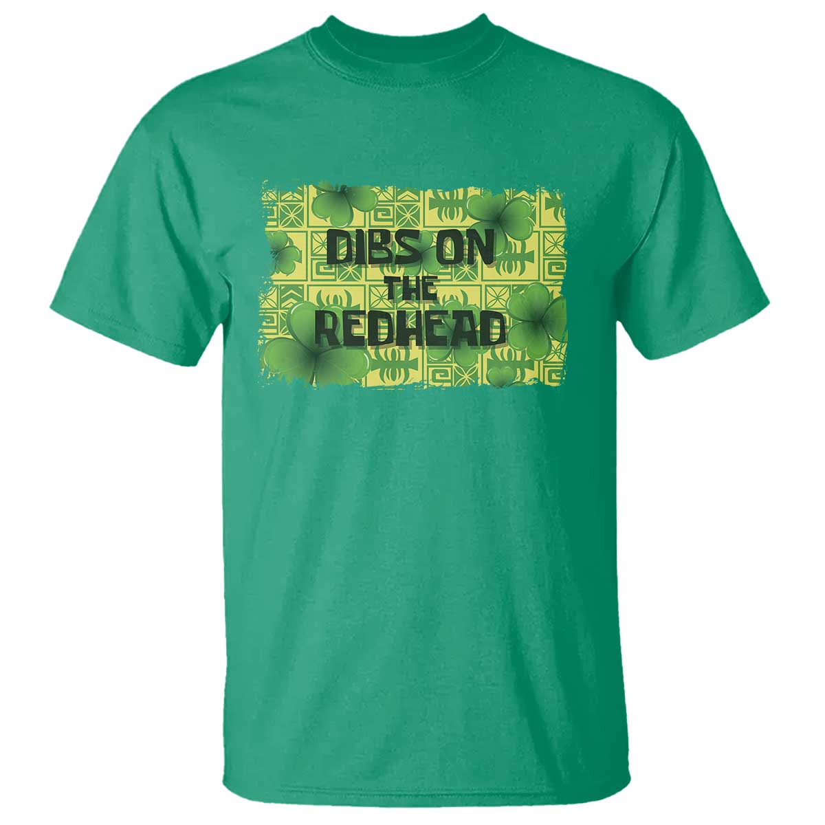 Funny St. Patrick's Day Dibs On The Redhead T Shirt TS09 Irish Green Print Your Wear