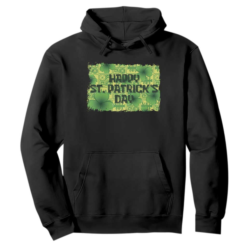 Funny Happy St. Patrick's Day Hoodie TS09 Black Print Your Wear