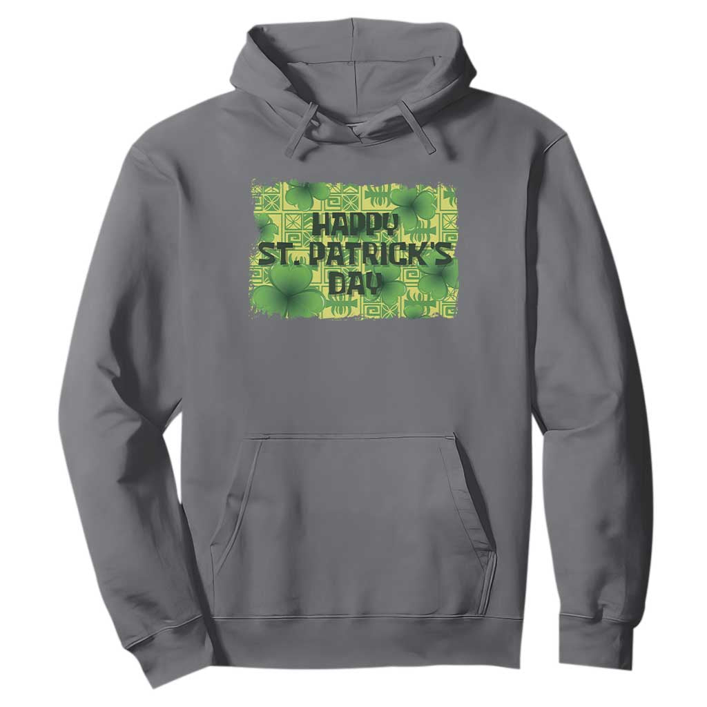 Funny Happy St. Patrick's Day Hoodie TS09 Charcoal Print Your Wear
