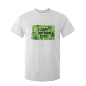 Funny Happy St. Patrick's Day T Shirt For Kid TS09 White Print Your Wear