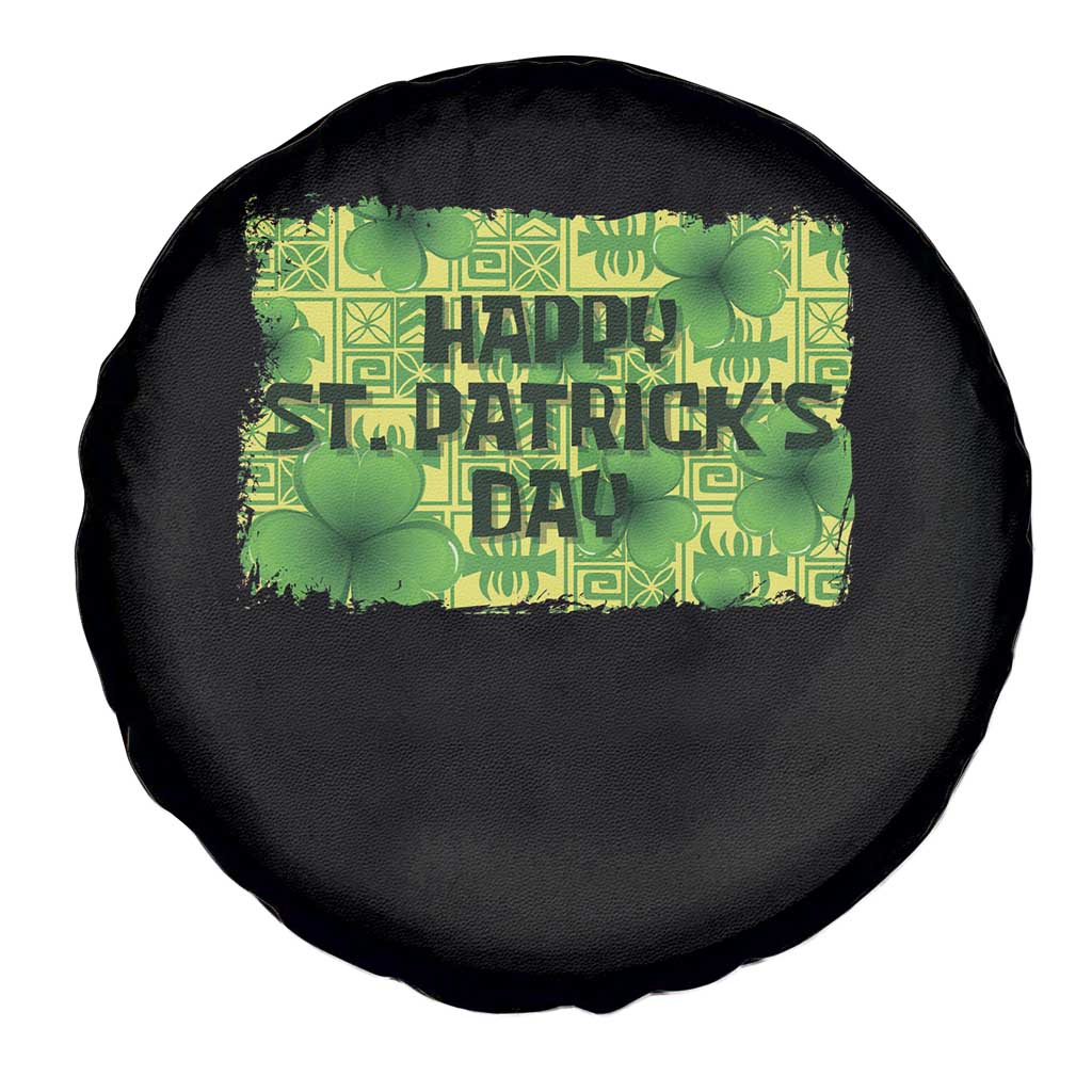 Funny Happy St. Patrick's Day Spare Tire Cover TS09 Print Your Wear